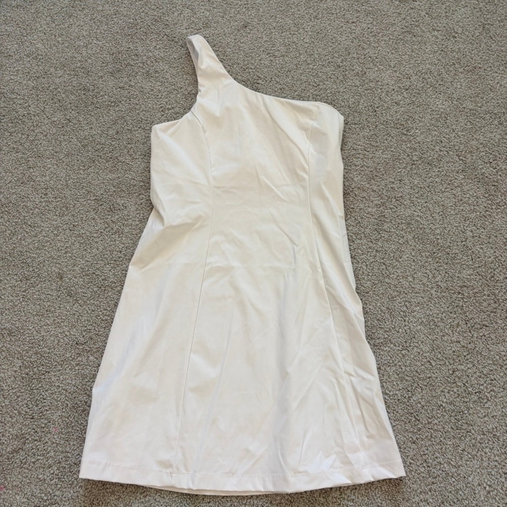 Outdoor Voices Shoulder Athletic Dress Womens S White Tennis Prep Activewear